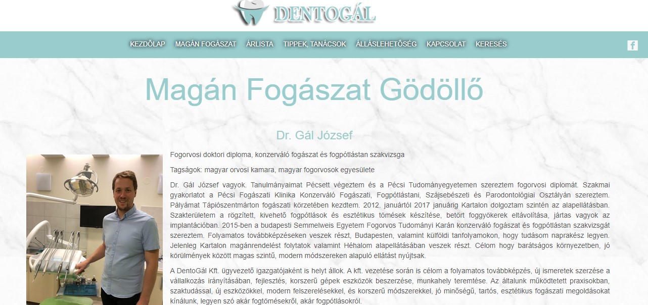 Gödöllő Fogászat Magán fogászat Belső írányítás rendszer