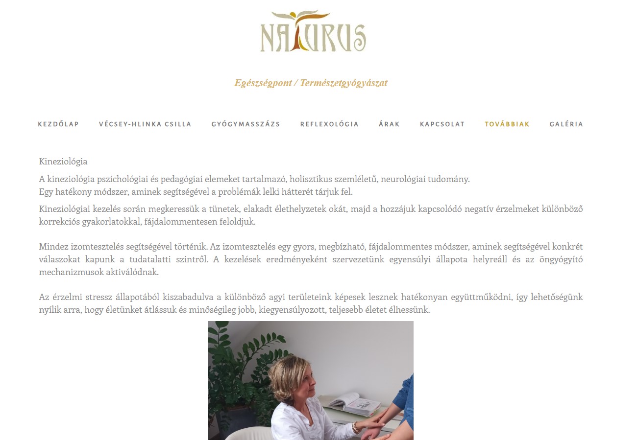 Naturus Egészségont