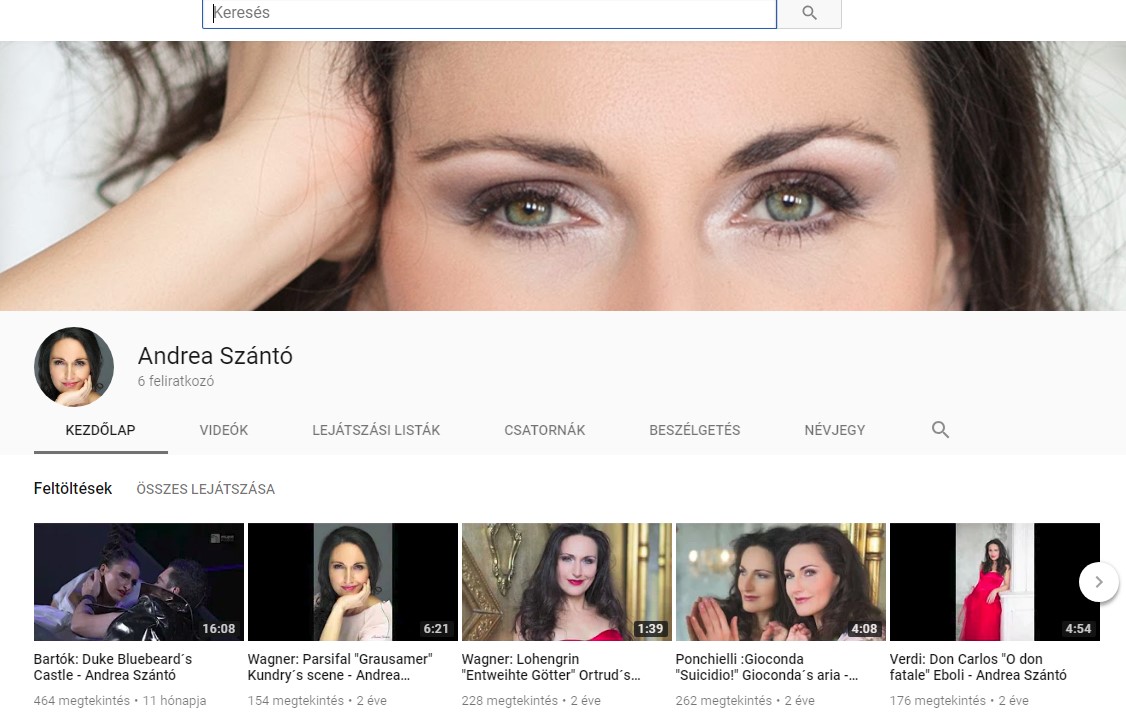 Szántó Andrea Official site wandreaszanto.com