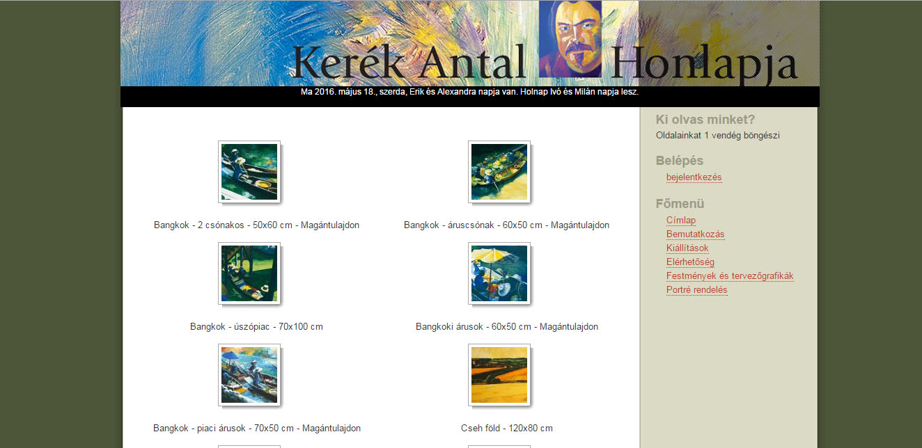 Kerék Antal festőművész