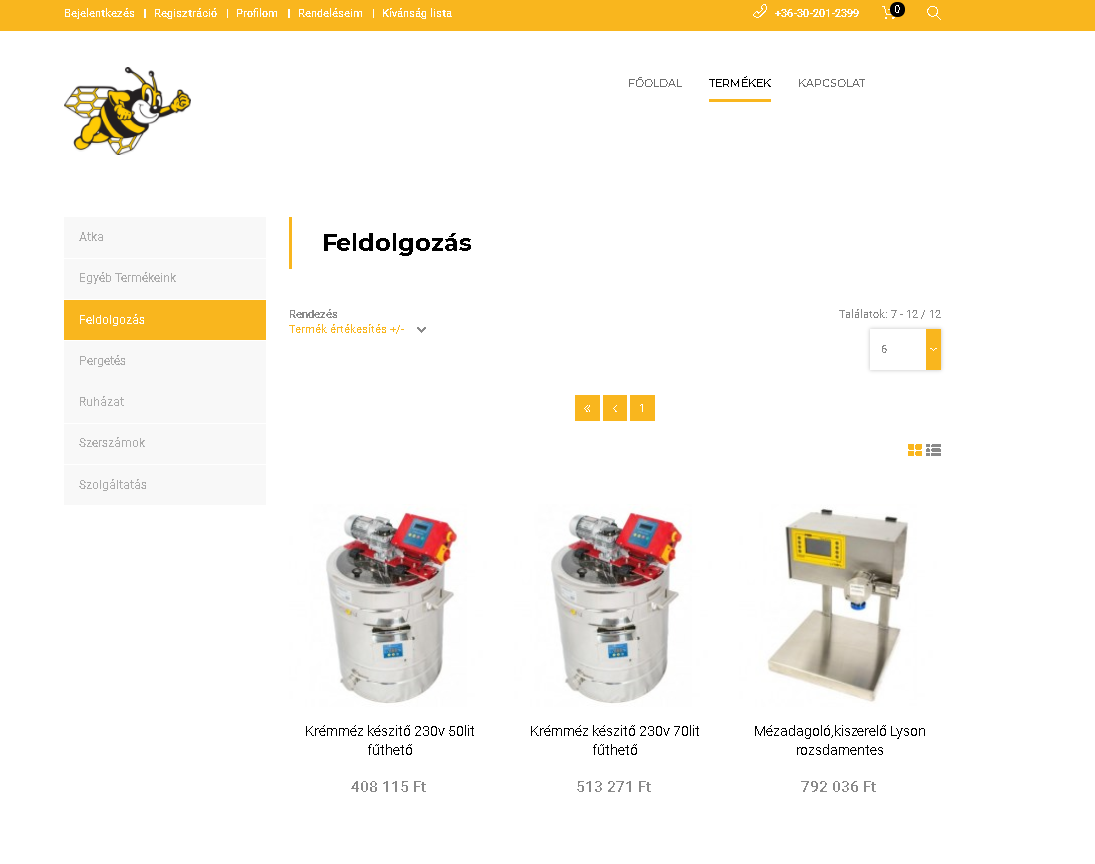 Méhészeti eszközök webáruház www.meheszetieszkozok.hu